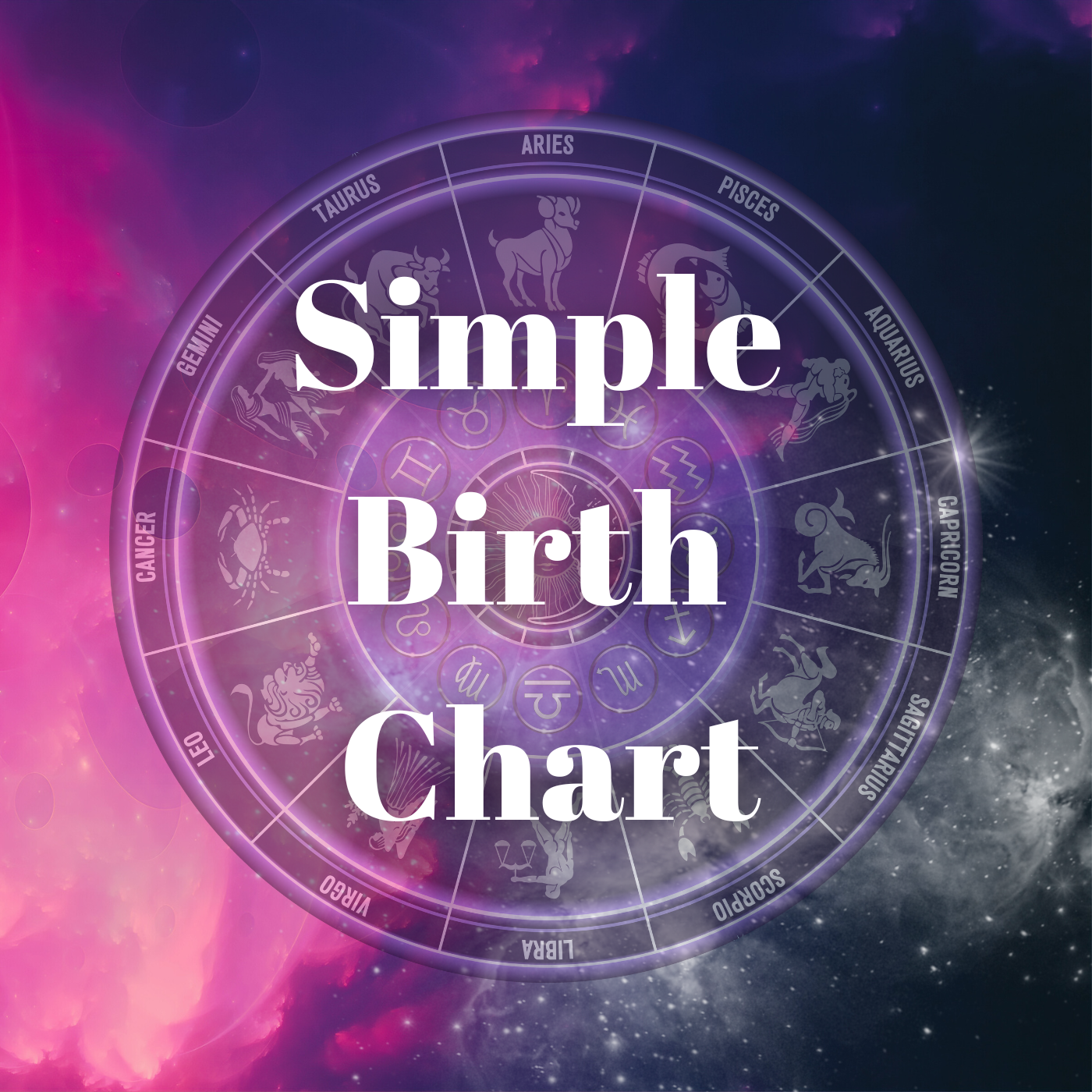 Simple Birth Chart – Karma's Child Tarot & Astrology
